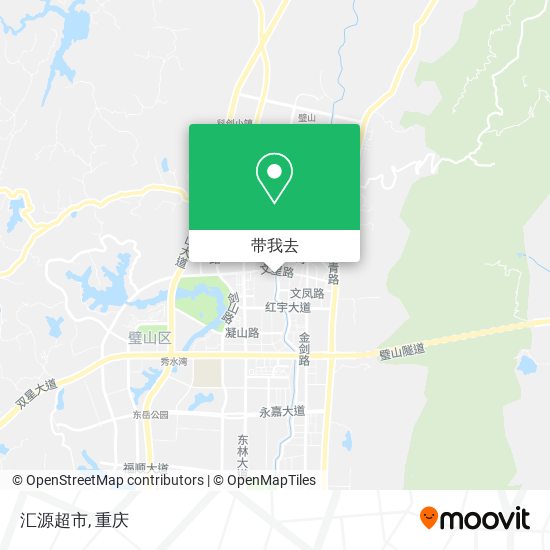 汇源超市地图