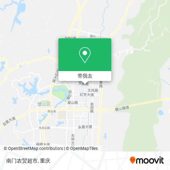 南门农贸超市地图