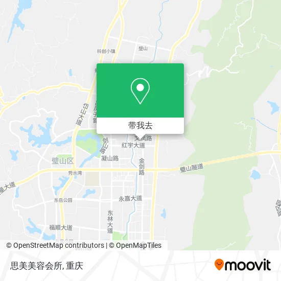 思美美容会所地图