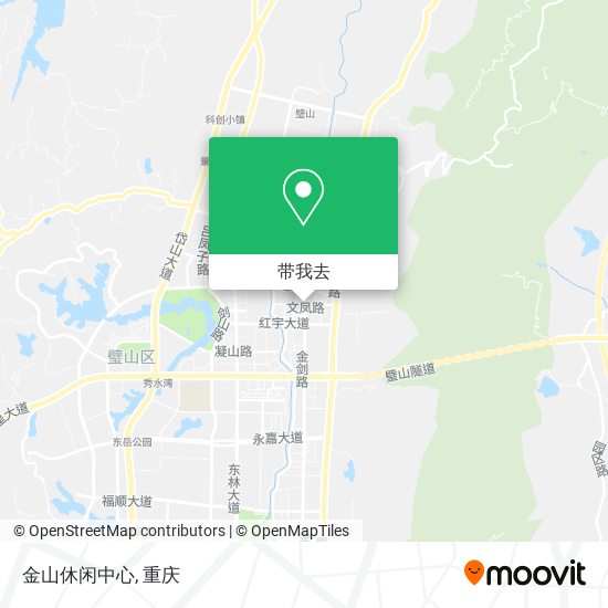 金山休闲中心地图