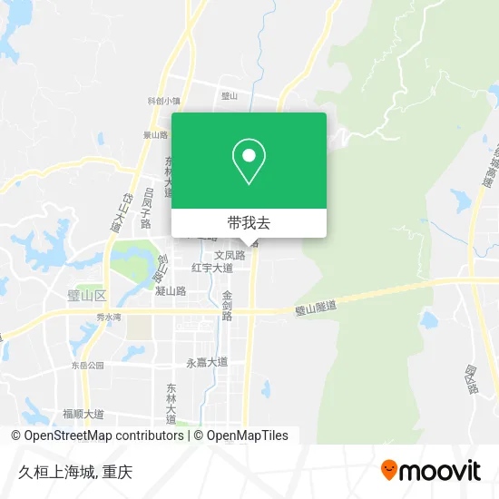 久桓上海城地图