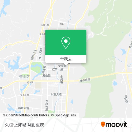 久桓·上海城-A幢地图