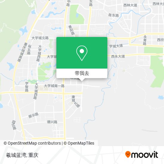 羲城蓝湾地图