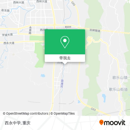 西永中学地图