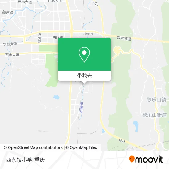 西永镇小学地图