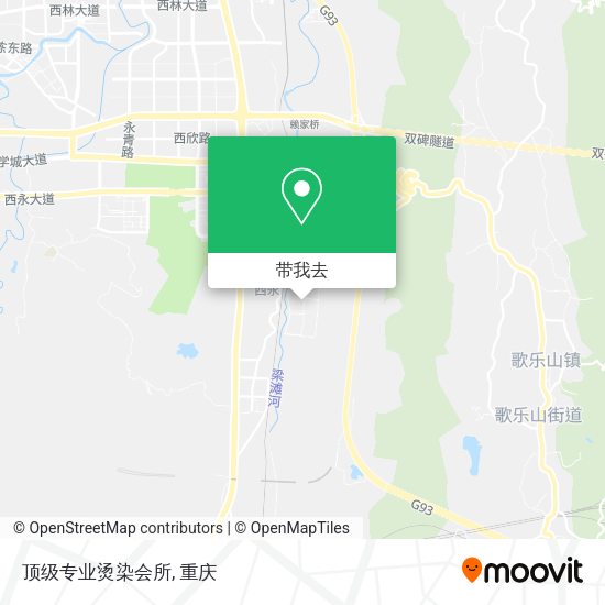 顶级专业烫染会所地图