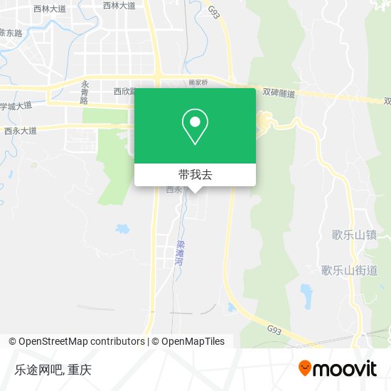 乐途网吧地图