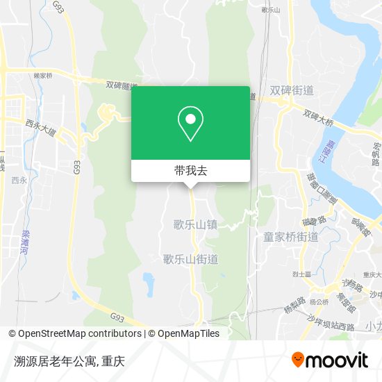 溯源居老年公寓地图