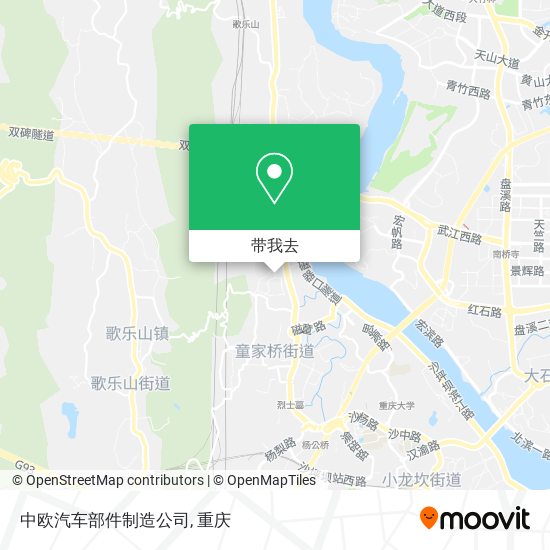 中欧汽车部件制造公司地图