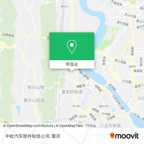 中欧汽车部件制造公司地图