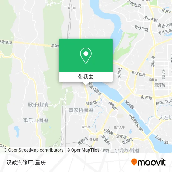 双诚汽修厂地图