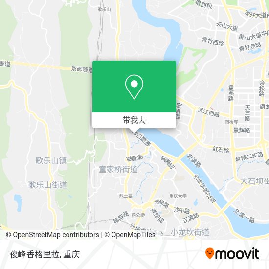 俊峰香格里拉地图
