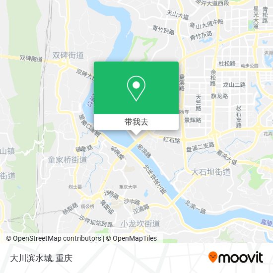 大川滨水城地图