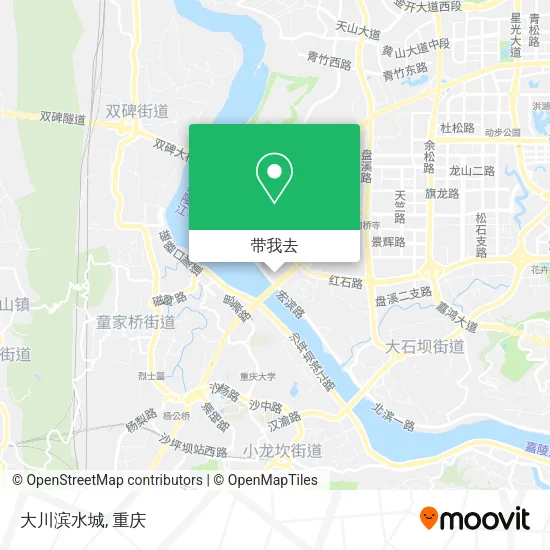 大川滨水城地图