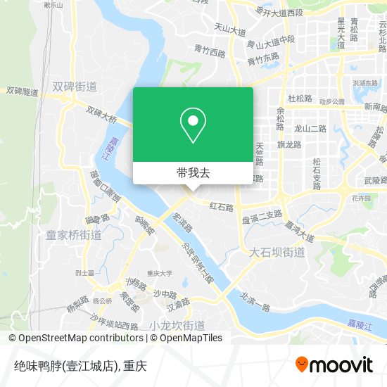 绝味鸭脖(壹江城店)地图