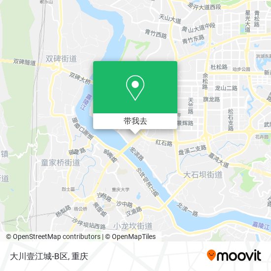 大川壹江城-B区地图