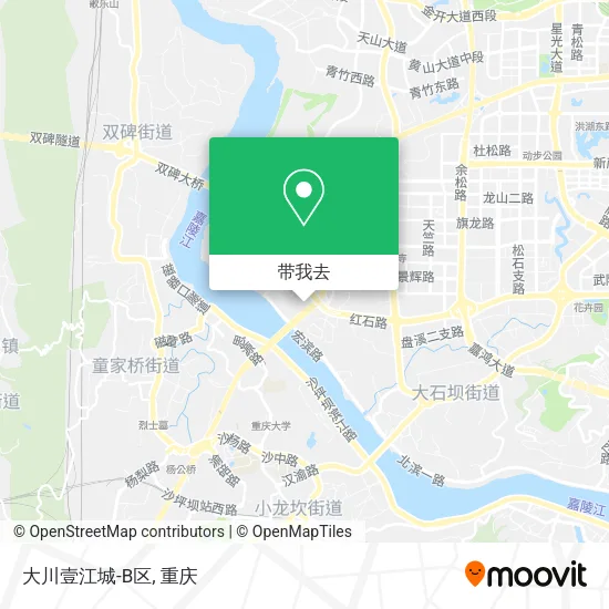 大川壹江城-B区地图