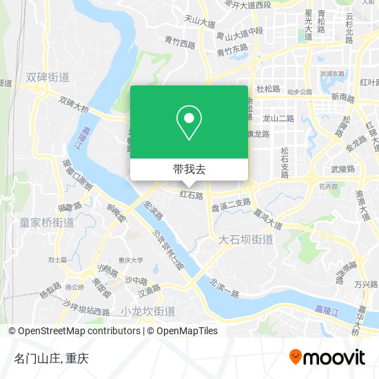 名门山庄地图