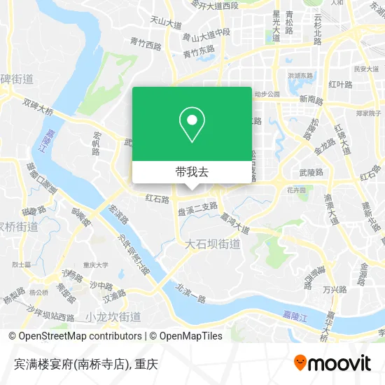 宾满楼宴府(南桥寺店)地图
