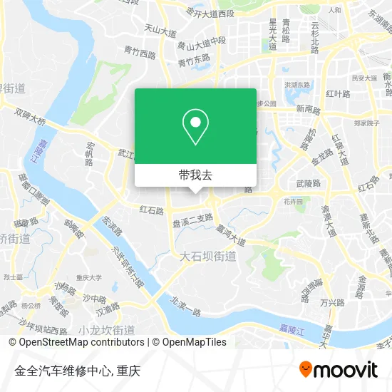 金全汽车维修中心地图