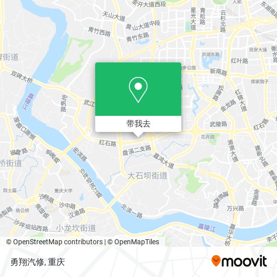 勇翔汽修地图