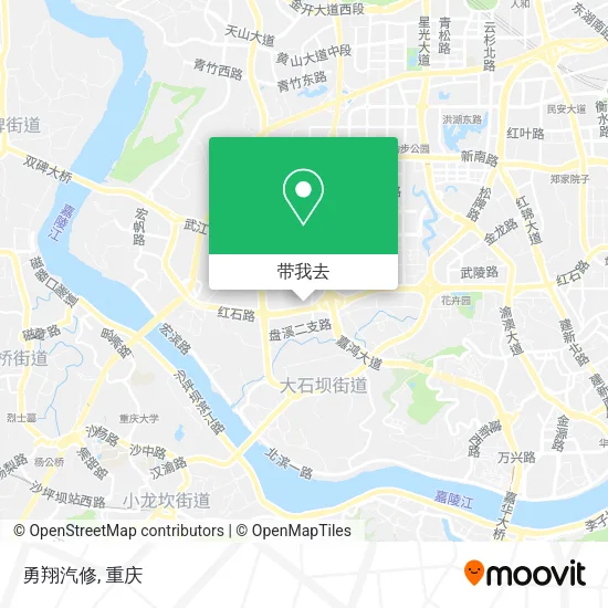 勇翔汽修地图