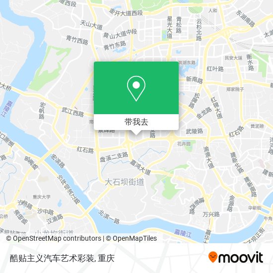 酷贴主义汽车艺术彩装地图