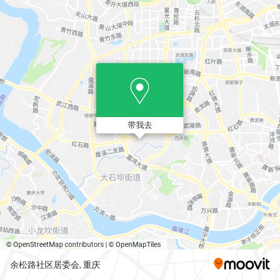 余松路社区居委会地图