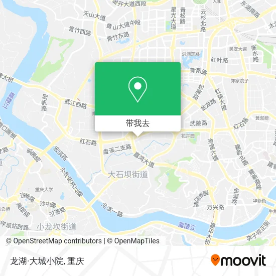 龙湖·大城小院地图