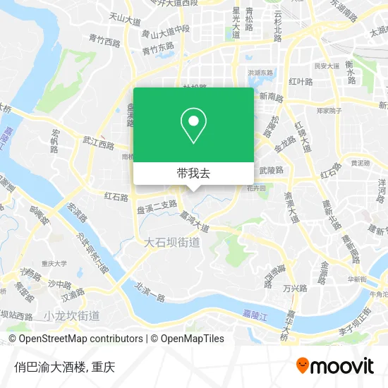 俏巴渝大酒楼地图