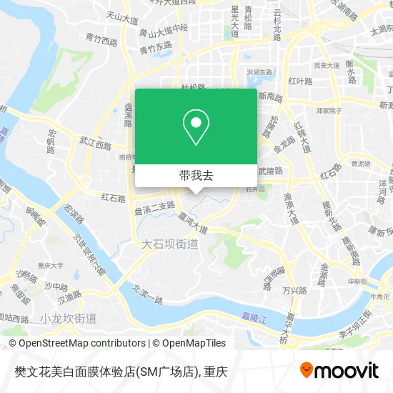 樊文花美白面膜体验店(SM广场店)地图