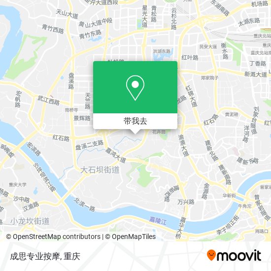 成思专业按摩地图