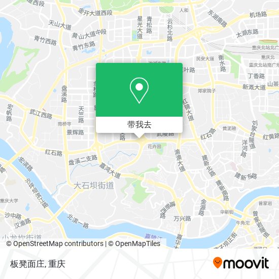 板凳面庄地图
