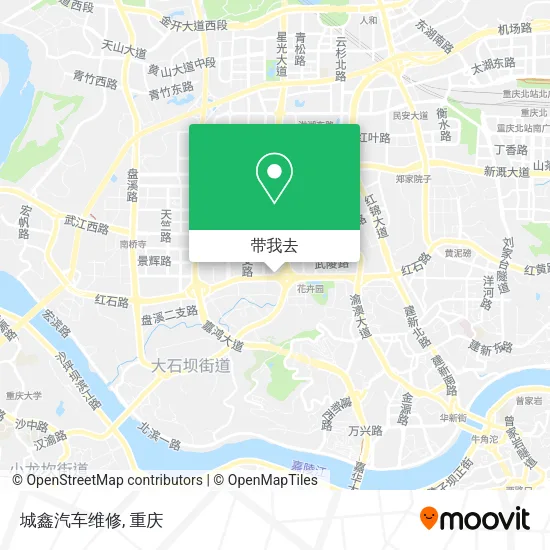 城鑫汽车维修地图