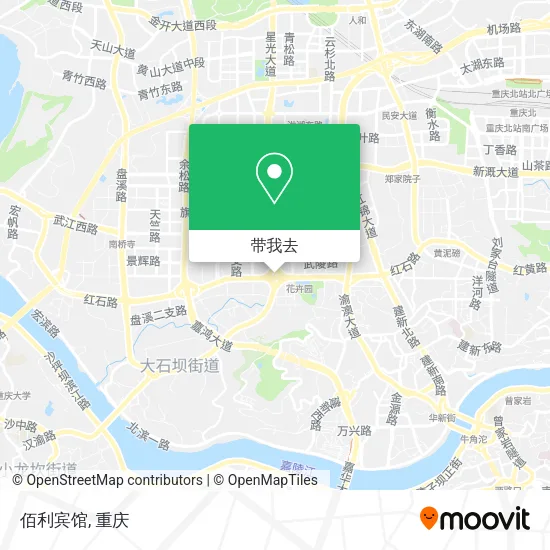 佰利宾馆地图