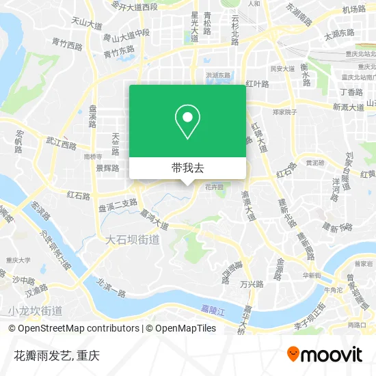 花瓣雨发艺地图