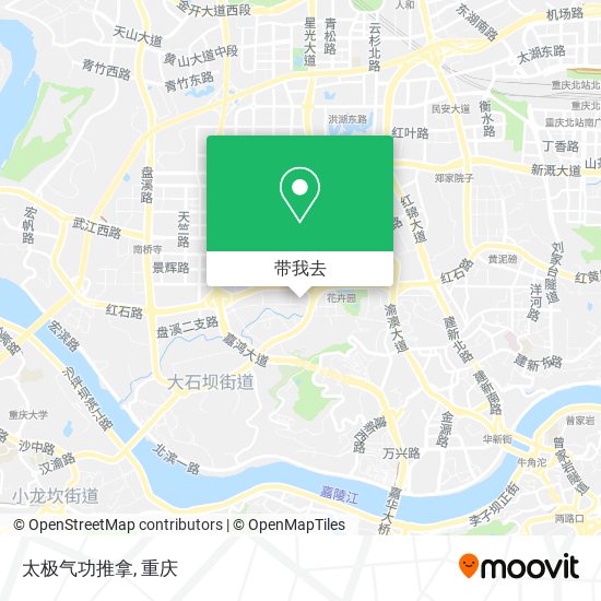 太极气功推拿地图