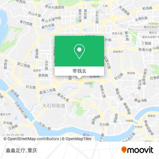 鑫鑫足疗地图
