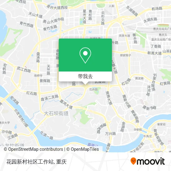花园新村社区工作站地图