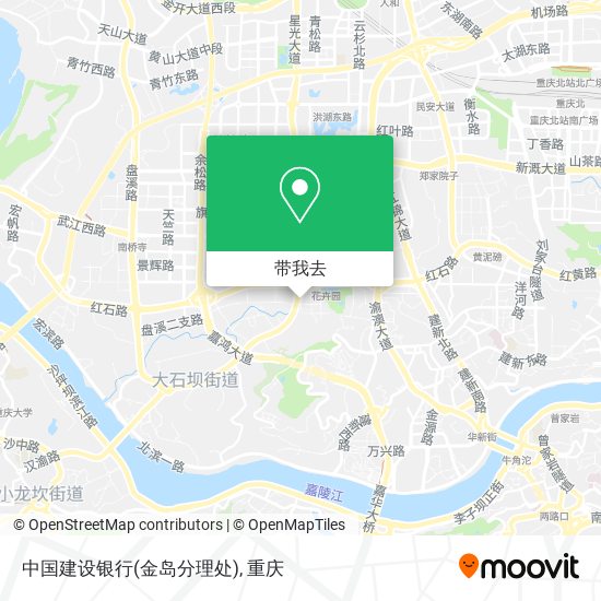 中国建设银行(金岛分理处)地图