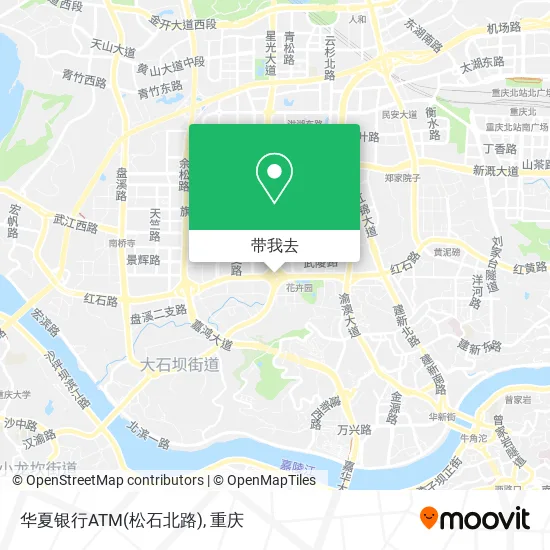 华夏银行ATM(松石北路)地图