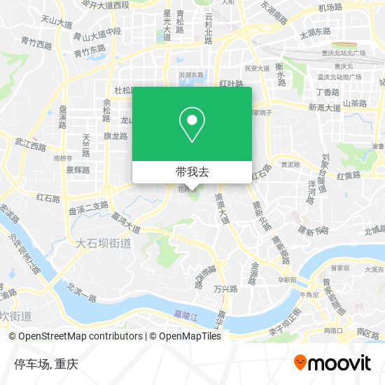 停车场地图