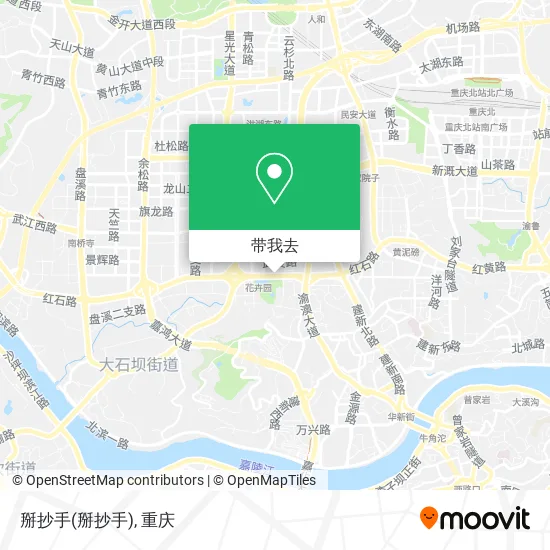掰抄手地图