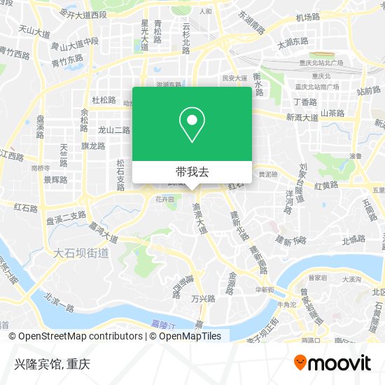 兴隆宾馆地图
