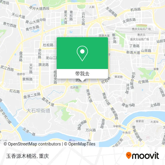 玉香源木桶浴地图