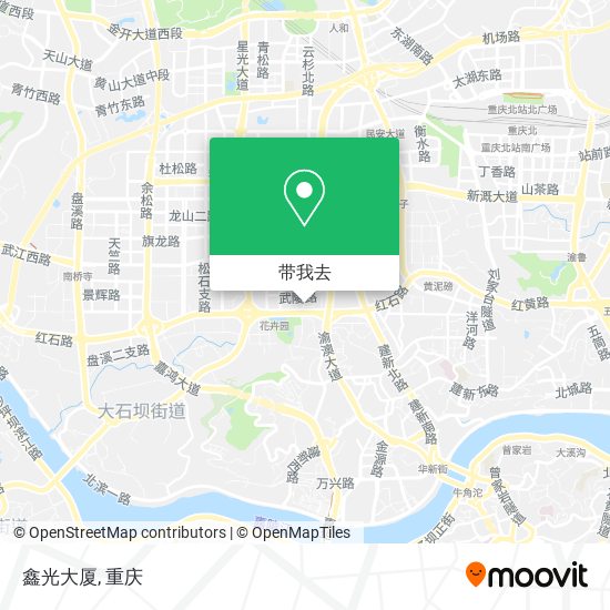 鑫光大厦地图