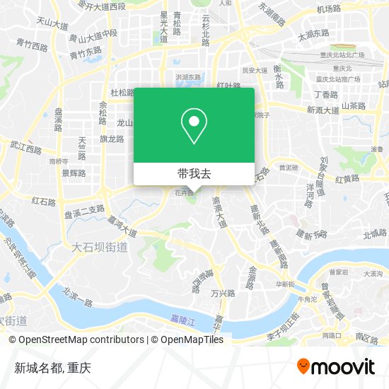 新城名都地图