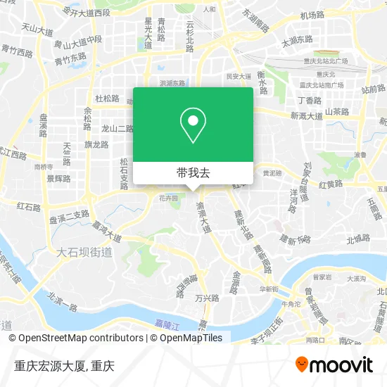 重庆宏源大厦地图