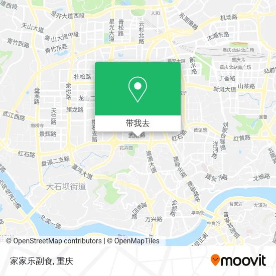 家家乐副食地图