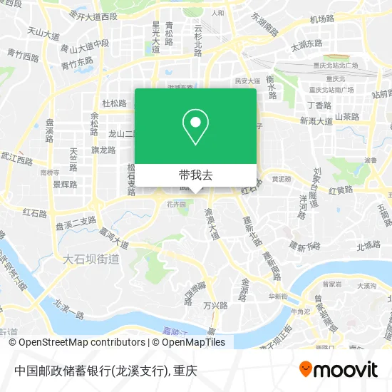 中国邮政储蓄银行(龙溪支行)地图